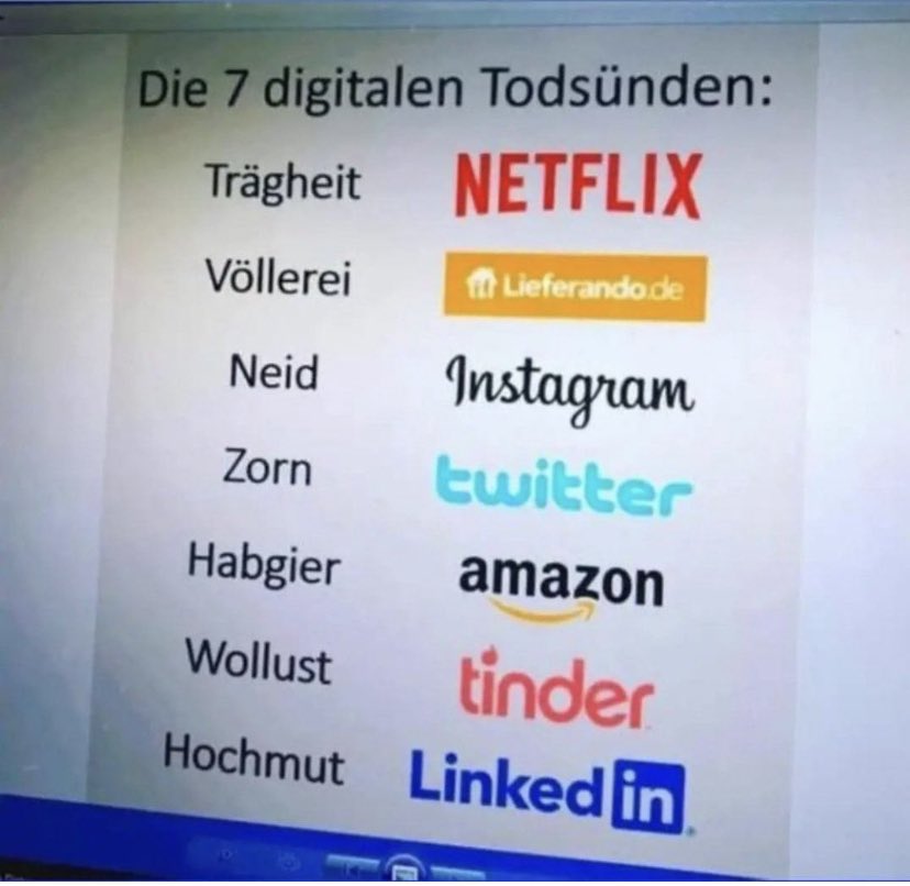 Ein Morgengedanke: Zeit für Digital Detox.