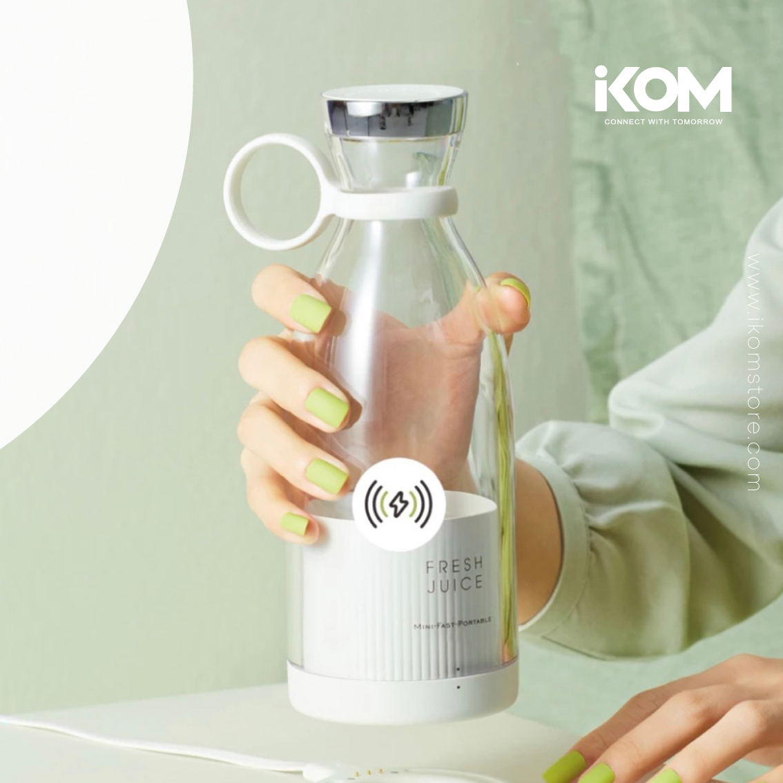 ikomStore's tweet image. Our rechargeable electric portable blender is exactly what you need!
Enjoy the freedom of having your favorite fruit juices and smoothies anytime, anywhere!

Get yours now:ikomstore.com
