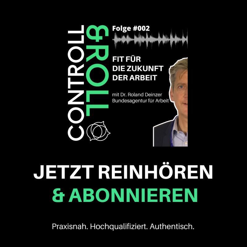 DeinzerRoland's tweet photo. Fit für die Arbeit der Zukunft? Hier der link zur Folge 2 des Podcasts „Controll &amp; Roll“. Ute Schröder vom c4b-Team Interviewt mich zu Fragen der #Digitalisierung, #Future-Skills, dem Job-Futuromat und dem Beratungsangebot der @Bundesagentur Hier der link: https://t.co/d0UhgNxpYj https://t.co/rXxxOJ2H3p