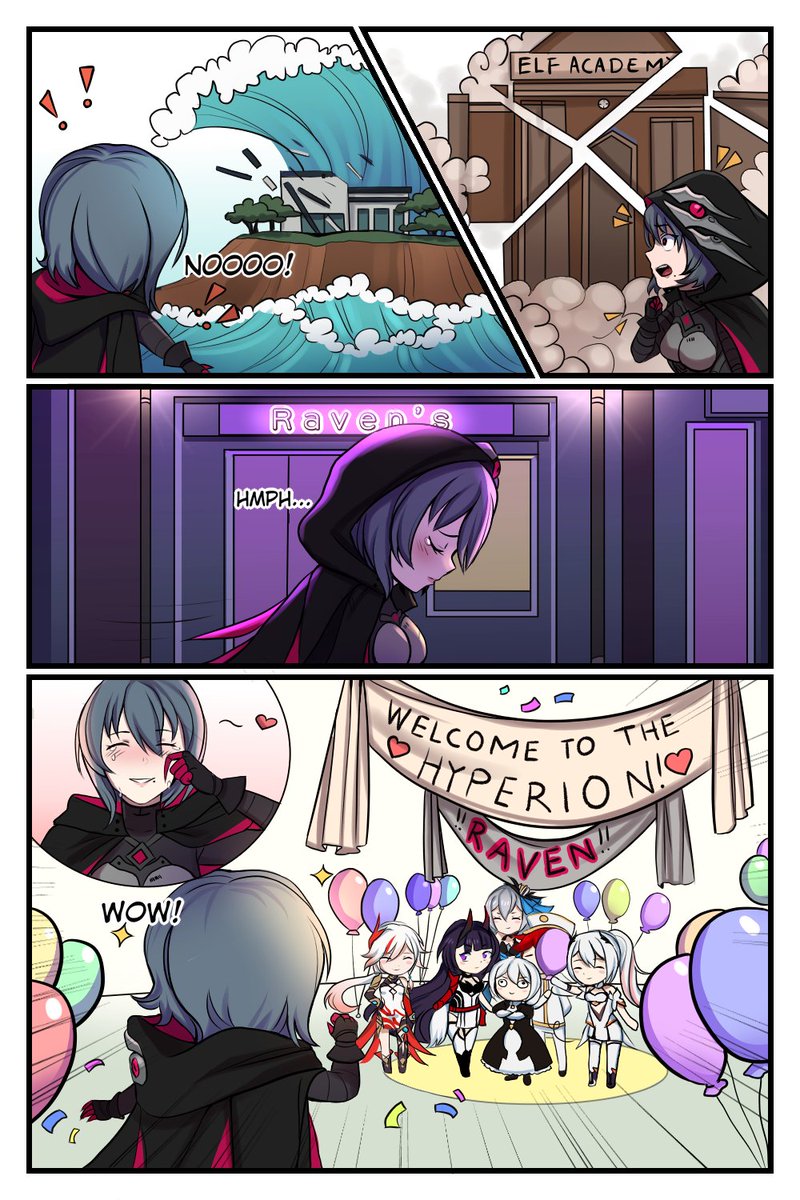 "Welcome to Hyperion!"
Kudos to Captain eeveeboo for the amazing fanwork!

#HonkaiImpact3rd 
#miHoYo 