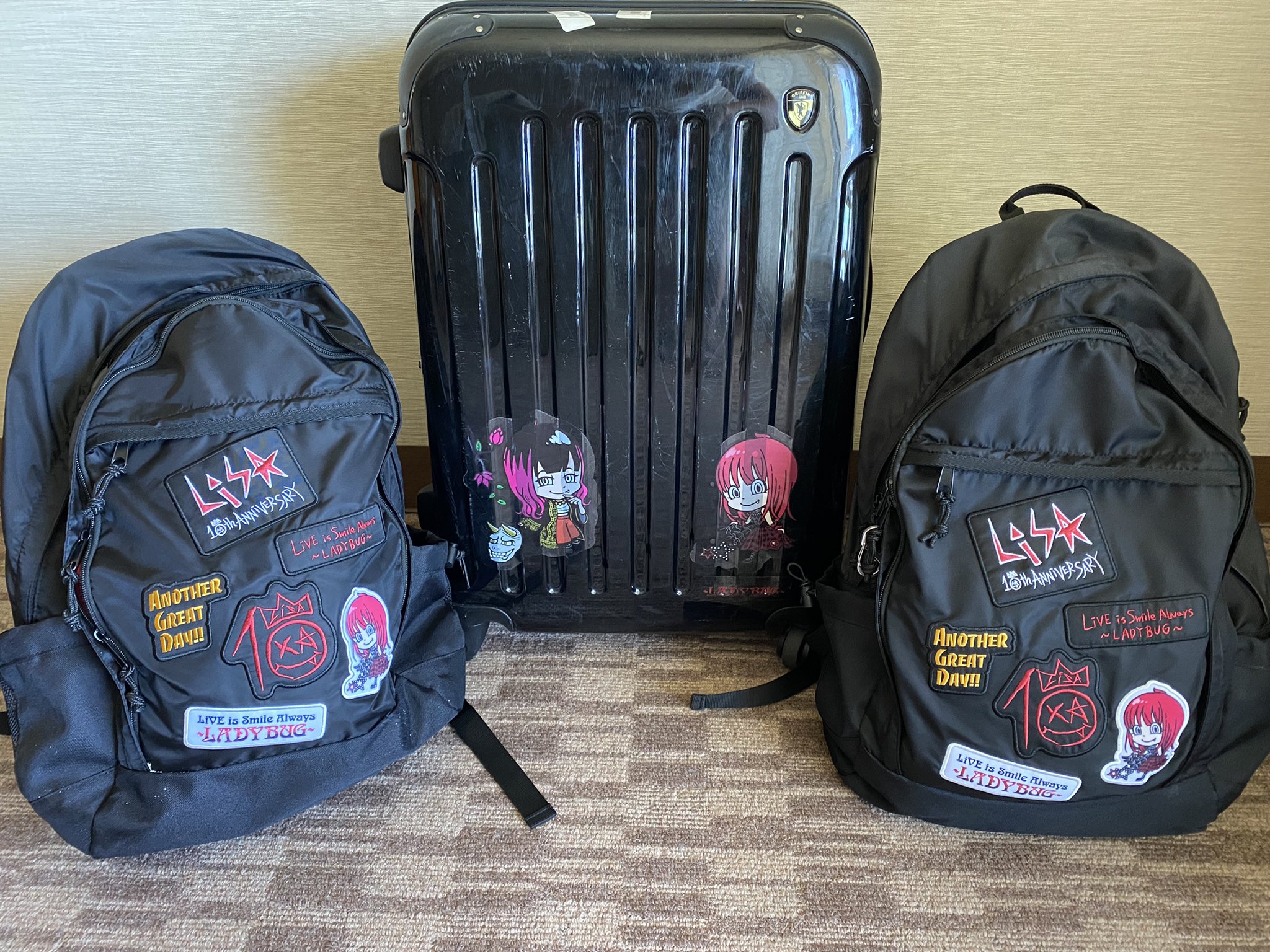 定番の冬ギフト LiSA LADYBUG TOUR リュック 完売品 fawe.org