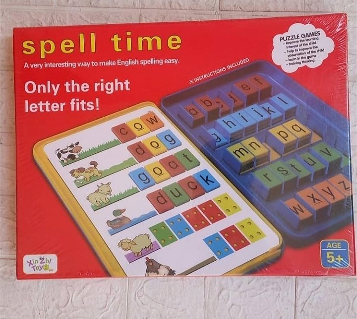 Spelling time for kids! Only the right letter fits so they would always get it right..... It's fun and an easy way to learn spelling.

PRICE : #6000
.
.
.
 #spelling#partygifts#Abeokuta
