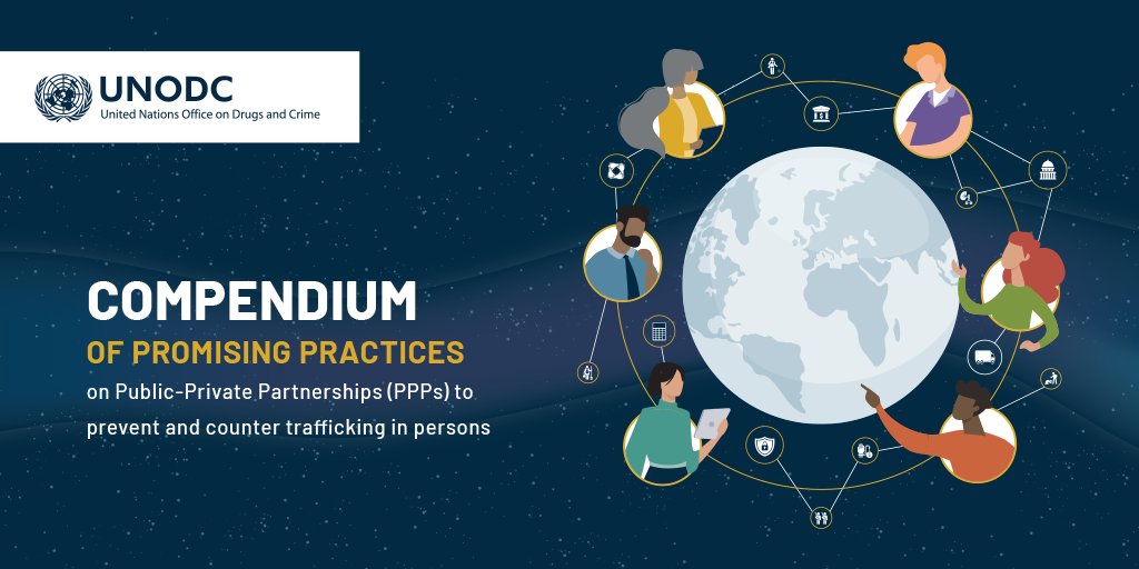 UNODCCSU's tweet photo. Private sector entities, inc. fin & tech sectors can take steps to ensure #HumanTrafficking does not occur within their supply chain & avoid becoming directly/or unknowingly complicit in #crime
Watch today #PPPCompendium📘launch💻https://t.co/CJFrwyPwOK
Meeting ID: 770214959416 https://t.co/brqdTMRGYS