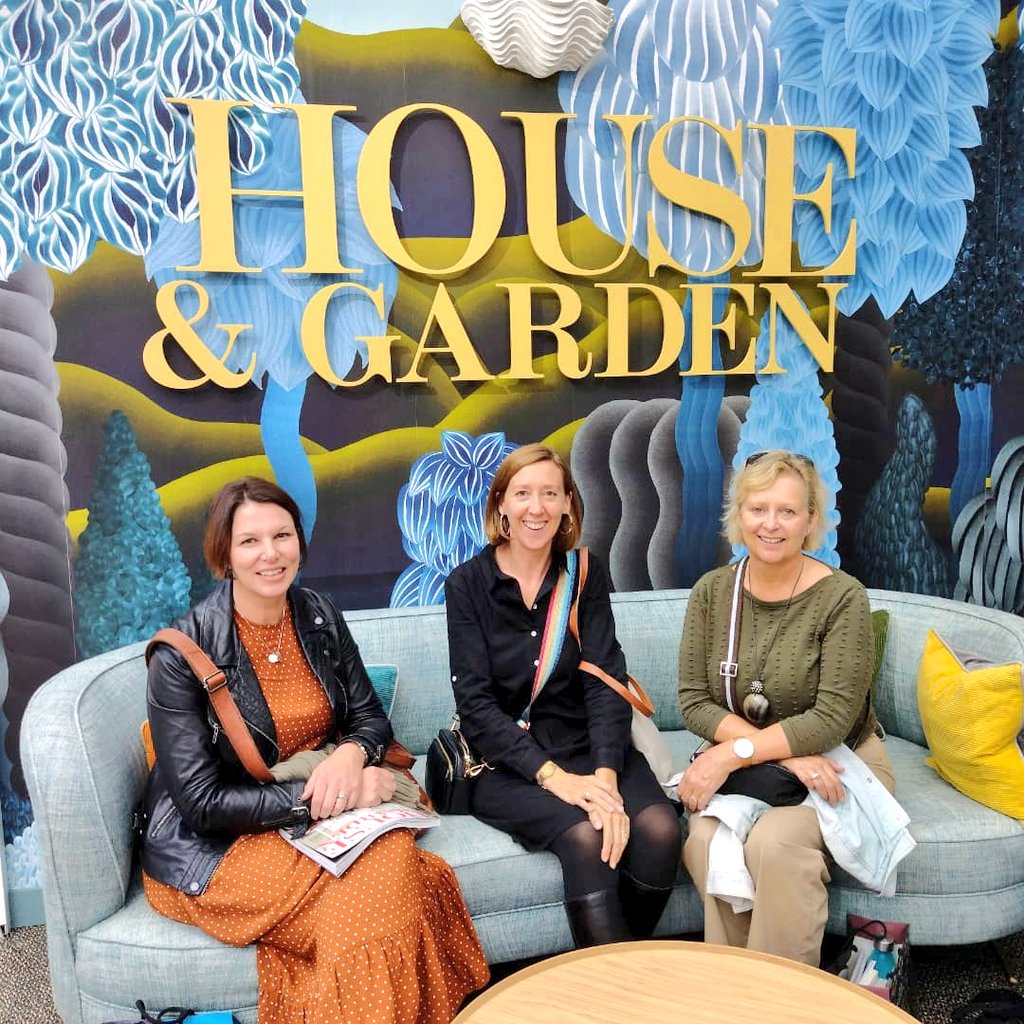 We're all loving being able to visit a physical trade show for the first time in a long while! Thanks for having us <a href="/Decorex_Intl/">Decorex International</a>