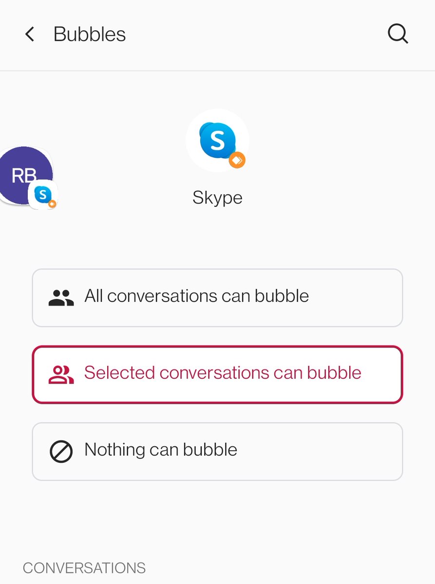 mookesc's tweet image. #skype #oxygenos11 chat bubbles