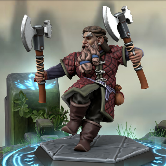 nevequests's tweet photo. I currently play Olaf Skaag in @FeyEarth RPG, he's a 16th level Dwarven rogue who loves his two enchanted axes more than beer...although it's a close second #ttrpg #feyearth #ttrpgfamily https://t.co/jignCPCzB1