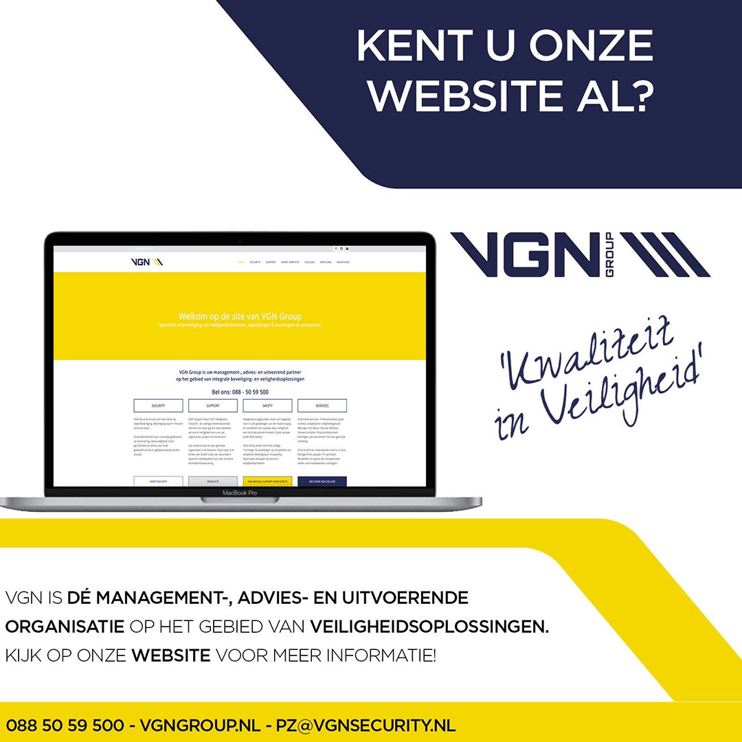 Heb je al op onze website gekeken? vgngroup.nl
#eventbeveiliging #evenementenbeveiliging #kwaliteitinveiligheid #vgngroup #beveiliging #manageyourrisk #veiligheid #kwaliteitinveiligheid #havenbeveiliging