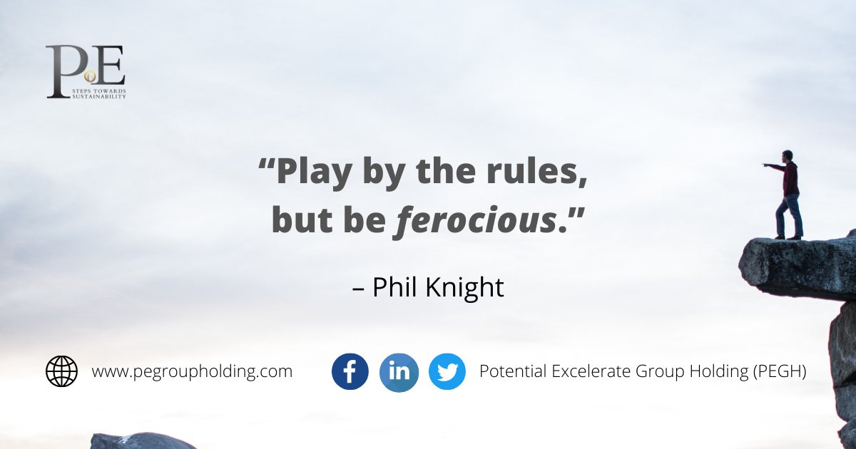 Rules are created by human. Think out of the box and make a change!

#MotvationalMonday #PEGH #Investment #Investing #InvestmentHolding #Finance #Financial  #Entrepreneur #Market #Sustainable #SustainableInvesting #SustainableFinance