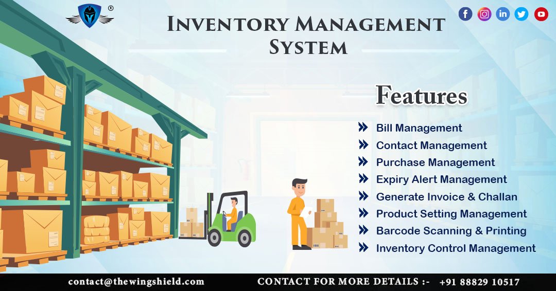 wingshield_saas's tweet image. With Wingshield - SaaS, simplify your inventory management efficiency and productivity.
Book a live demo today!
For more details,
Contact us- contact@thewingshield.com
Call +91 888 291 0517 or +91 888 291 0514
#wingshieldsaas #ordermanagementsystems #postool #inventorymanagement