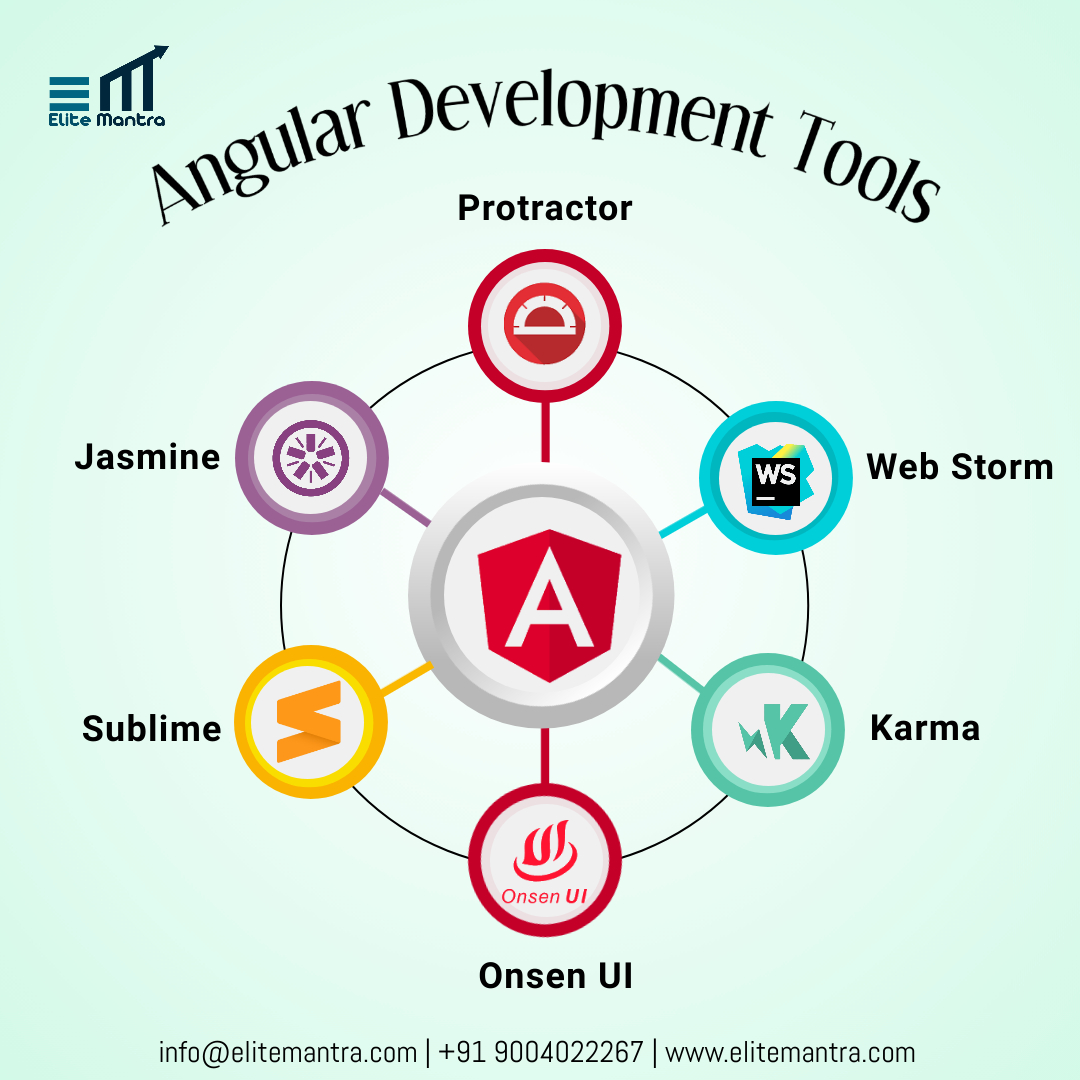 EliteMantra's tweet image. Angular is quite popular among developers.
The selection of the right angular development tools helps the developers to achieve the project’s deadlines and client’s satisfaction.
Don't forget to follow us : @EliteMantra
#angulardevelopment #angulardevelopmenttools
