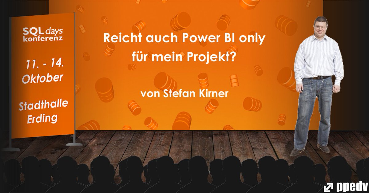KirnerKa's tweet image. Freue mich sehr darauf morgen seit laaangem Mal wieder auf einer Konferenz vor Ort zu sein und einiges zum Thema Power BI Enterprise readiness erzählen zu dürfen. #hybridevent #sqldays #scieneers #powerbi