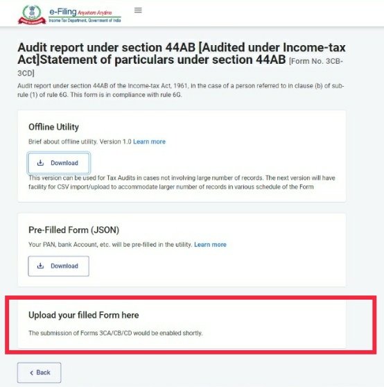 TAR UPDATE!

Facility to upload TAR has not been made operational till date on #newincometaxportal 👇

Its almost a month,since the DEADLINE date of 15th Sep

Is it the NEW NORMAL ❓😐
<a href="/IncomeTaxIndia/">Income Tax India</a> <a href="/FinMinIndia/">Ministry of Finance</a> <a href="/theicai/">Institute of Chartered Accountants of India - ICAI</a> <a href="/nsitharamanoffc/">Nirmala Sitharaman Office</a>