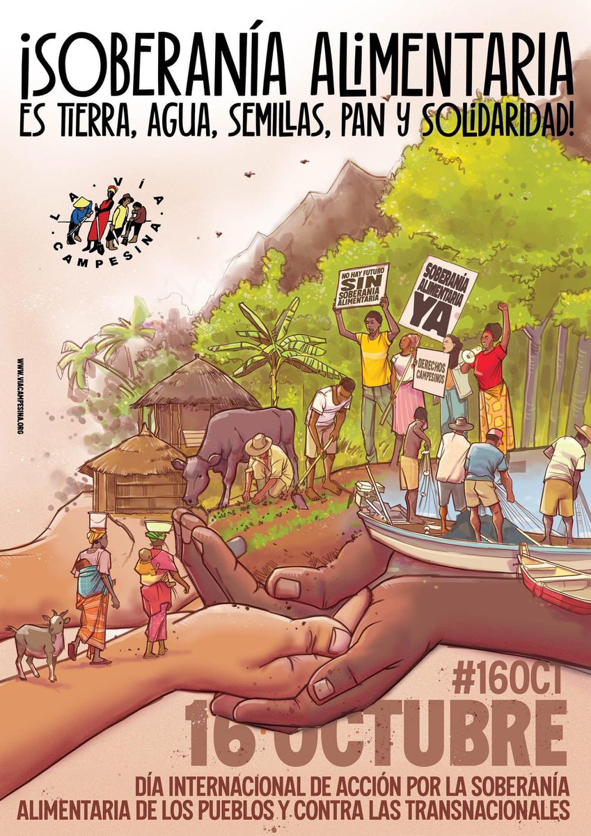 ItayosaraRojash's tweet photo. El campesinado ha sido guardian de la biodiversidad, su lucha por la tierra y la s semillas es indispensable para frenar la crisis ecológica actual. https://t.co/uCksR6riDH