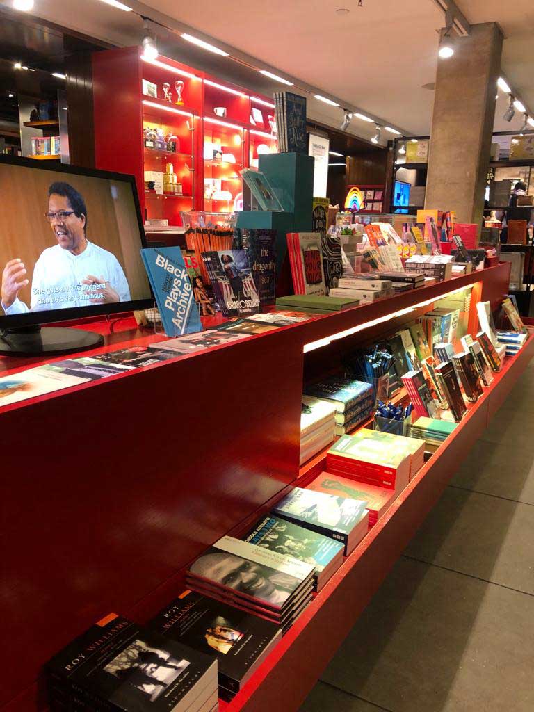 Look how cute the <a href="/NTBookshop/">National Theatre Bookshop</a> looks 😍

This month we're highlighting our amazing Black Plays Archive. 

It records the first professional production of every African, Caribbean, and Black British play produced in the UK: blackplaysarchive.org.uk