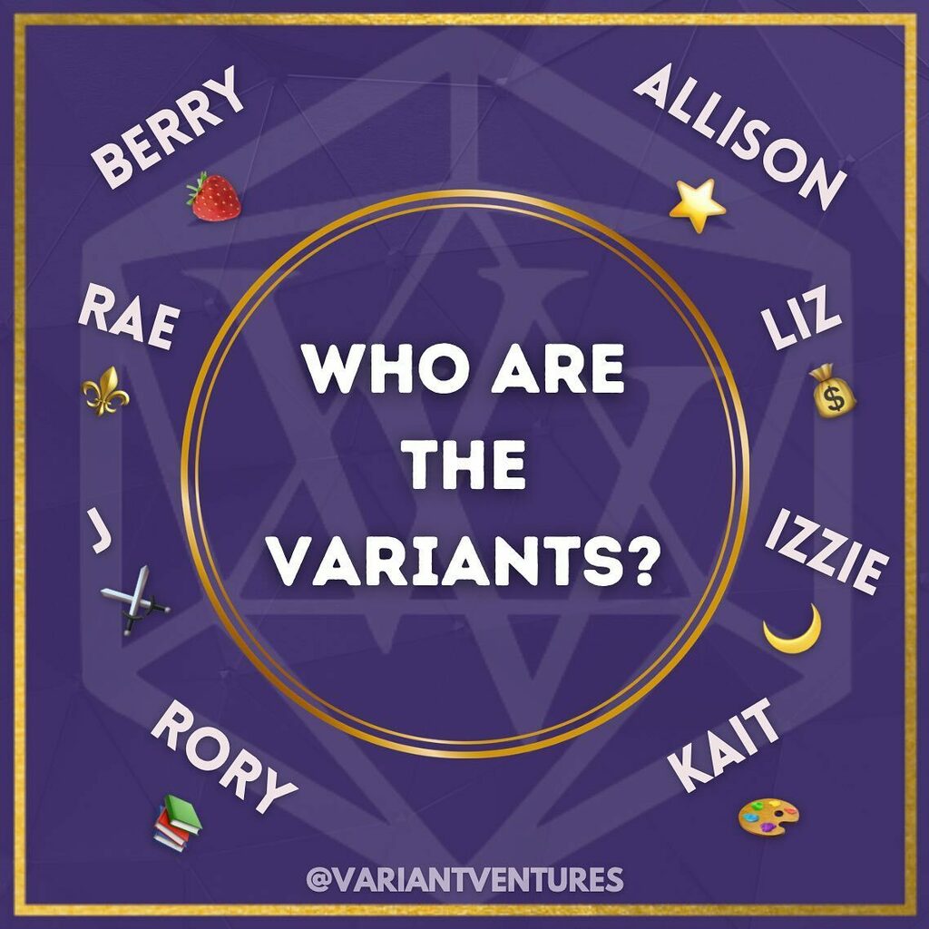 VariantsVenture's tweet photo. #MeettheVariants! When the members of the VV Team comment on posts we tend to use different emojis so you know who you are talking to! Check out the emoji list below and be sure to say "Hello!"
Berry -๐
Allison - โญ๏ธ
Rae - โ๏ธ
Liz - ๐ฐ
J - โ๏ธ
Izzie - ๐โฆ https://t.co/nVGfNWAAPC https://t.co/XAd6OjHuta
