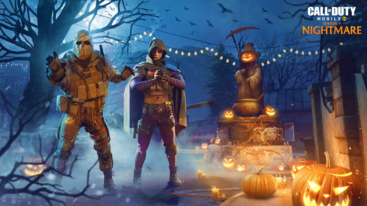 WZMUpdates's tweet photo. Season 9 Battle Pass Characters. #CODMobile

- Artery - Nosferatu
- Rott - Tomb Bound
- Iskra - Arachnis
- Nikto - Scarecrow https://t.co/Lyuy0GzNmL