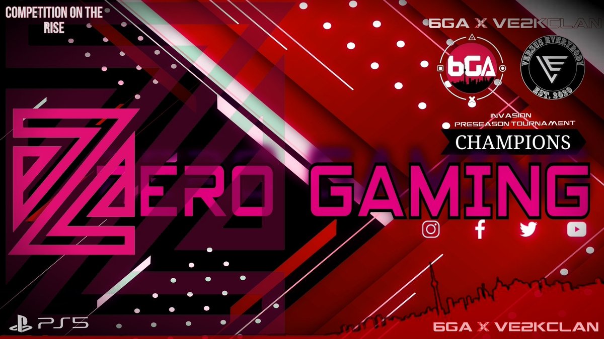 6GA2K's tweet image. 📢Congrats to our 1st ever #6GA X @VE2KClan preszn champs🤯
@ZEROGAMING__ 💎

#6GASZN1 #6GAPS5 #NBA2K22
