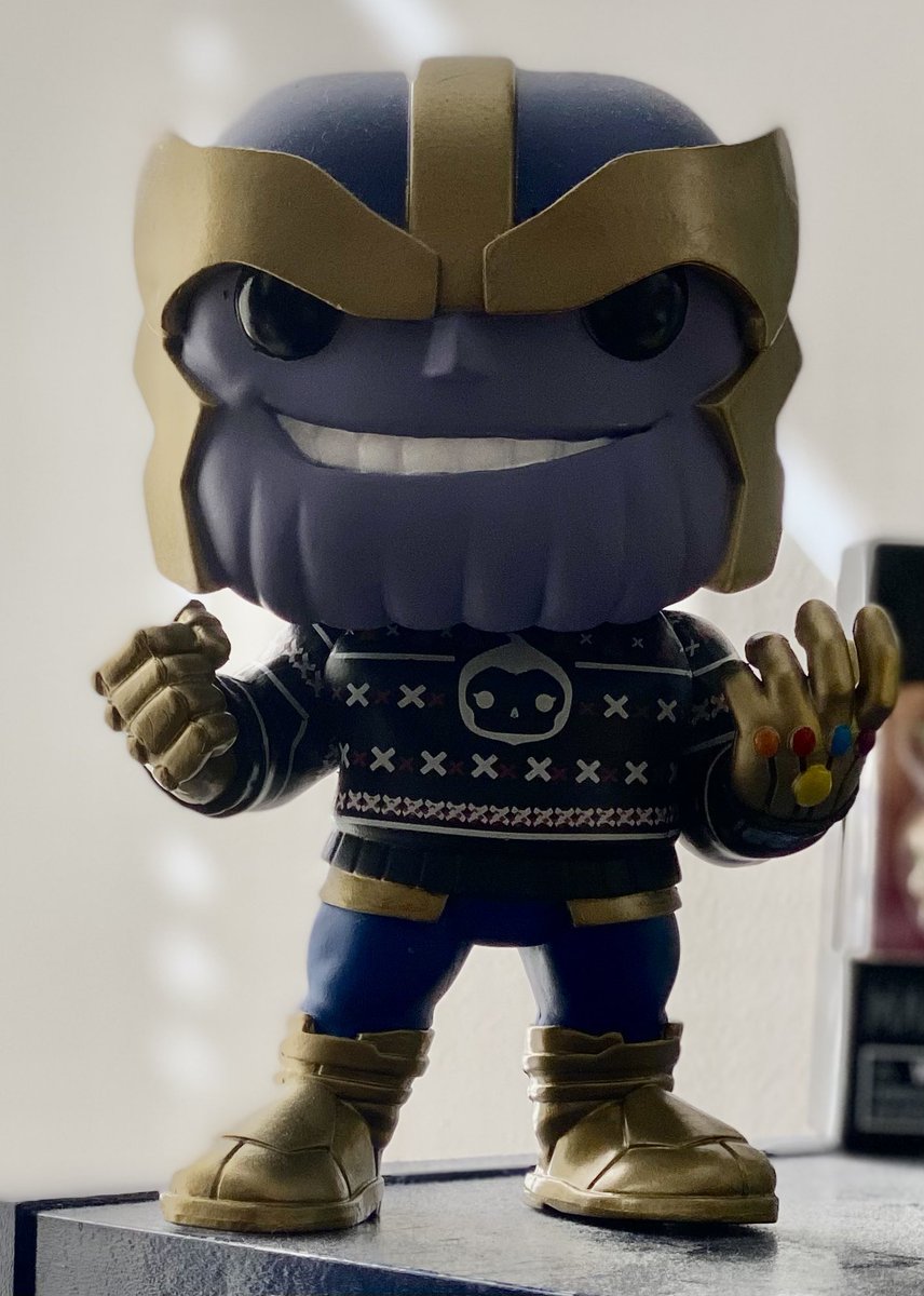 Thanos is looking super cozy in his sweater on day one of <a href="/OriginalFunko/">Funko</a> #FunkoPhotoADayChallenge #SweaterWeather #TWIFPhotos