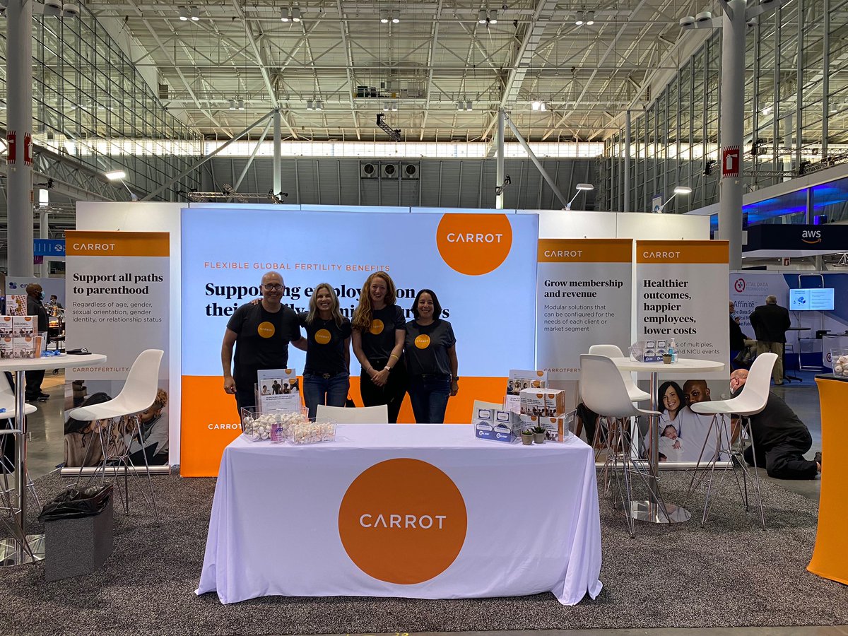 SadieRetana's tweet photo. Attending #HLTH2021? Visit @CarrotFertility at booth 215! Grab some swag, talk to a Carrot expert, and enter for a chance to win a #NintendoSwitch! https://t.co/6vx83scjeh