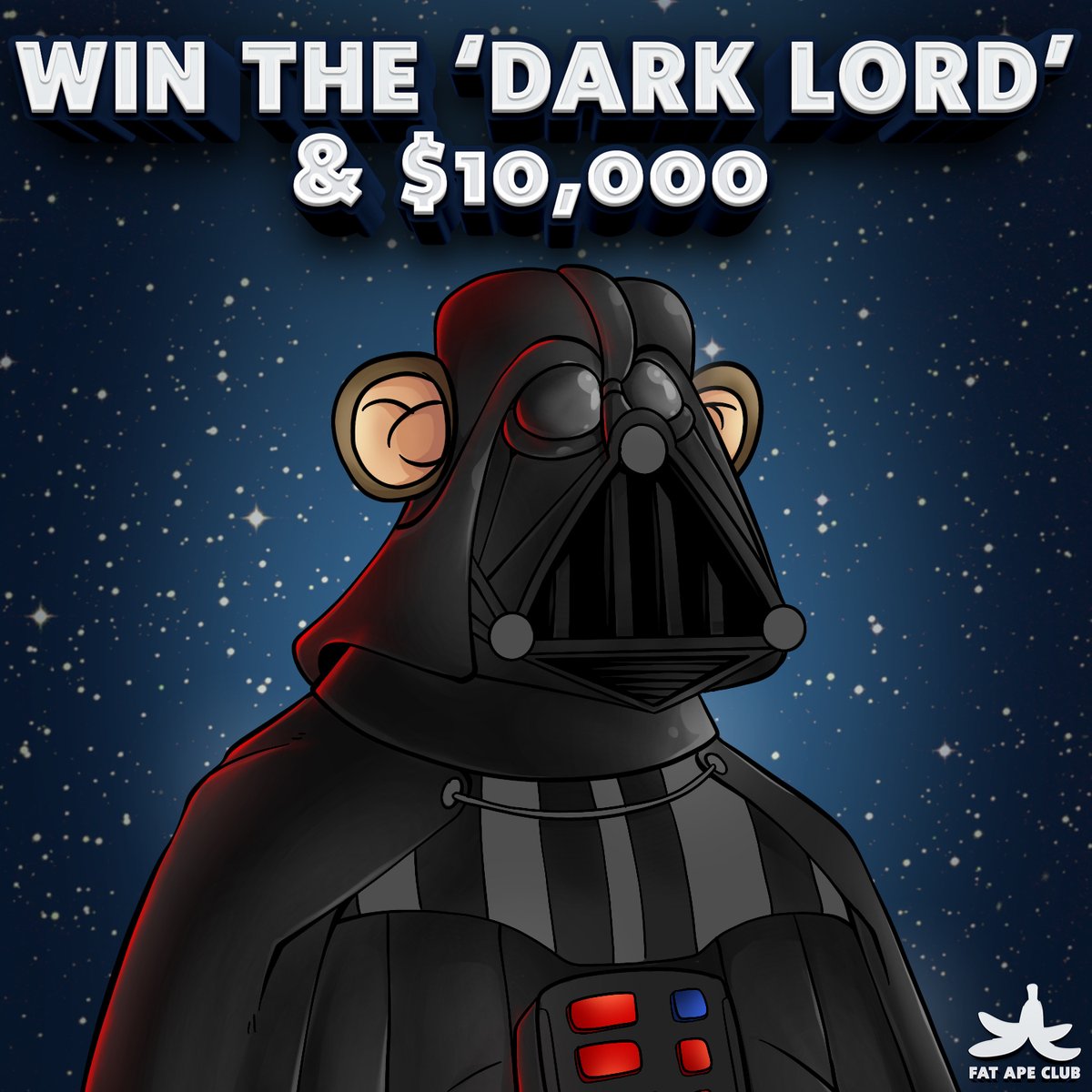 Fat Ape Club (@fatapeclub) on Twitter photo 🦍 FAT APE #NFT GIVEAWAY! 🦍 Join our biggest giveaway for a chance to win The Dark Lord NFT and $10,000 in cash!
To enter:
1️⃣ Follow <a href="/fatapeclub/">Fat Ape Club</a>
2️⃣ Like this post
3️⃣ Join our Discord (link in bio)
4️⃣ Tag a friend on this post. 1 Tag = 1 Extra Entry 🦍 FAT APE #NFT GIVEAWAY! 🦍 Join our biggest giveaway for a chance to win The Dark Lord NFT and $10,000 in cash!
To enter:
1️⃣ Follow <a href="/fatapeclub/">Fat Ape Club</a>
2️⃣ Like this post
3️⃣ Join our Discord (link in bio)
4️⃣ Tag a friend on this post. 1 Tag = 1 Extra Entry