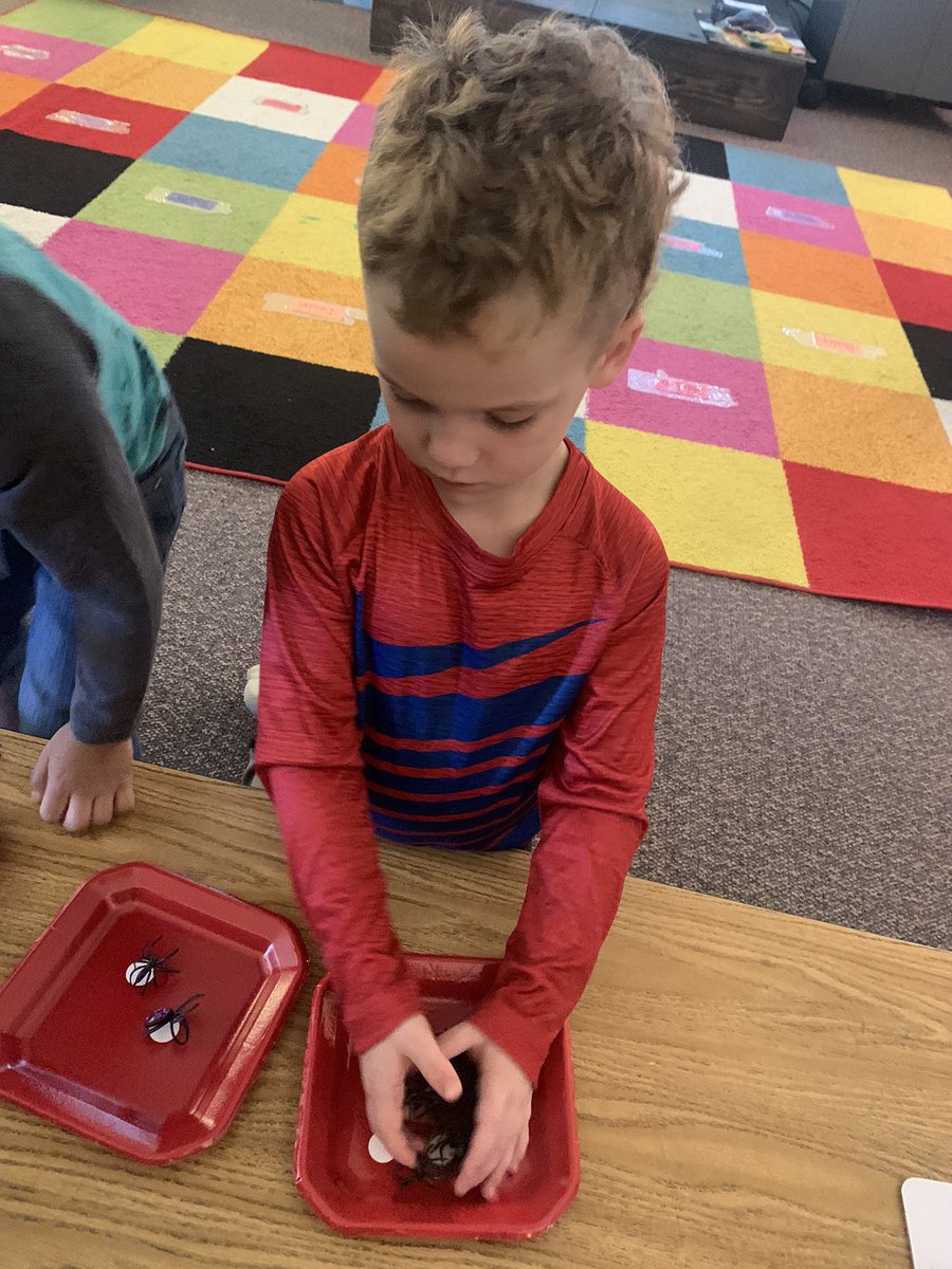 Halloween math stations are in full swing! 🎃👻 <a href="/mambrinosteam/">STEAM Academy at Mambrino</a> #10houses1family