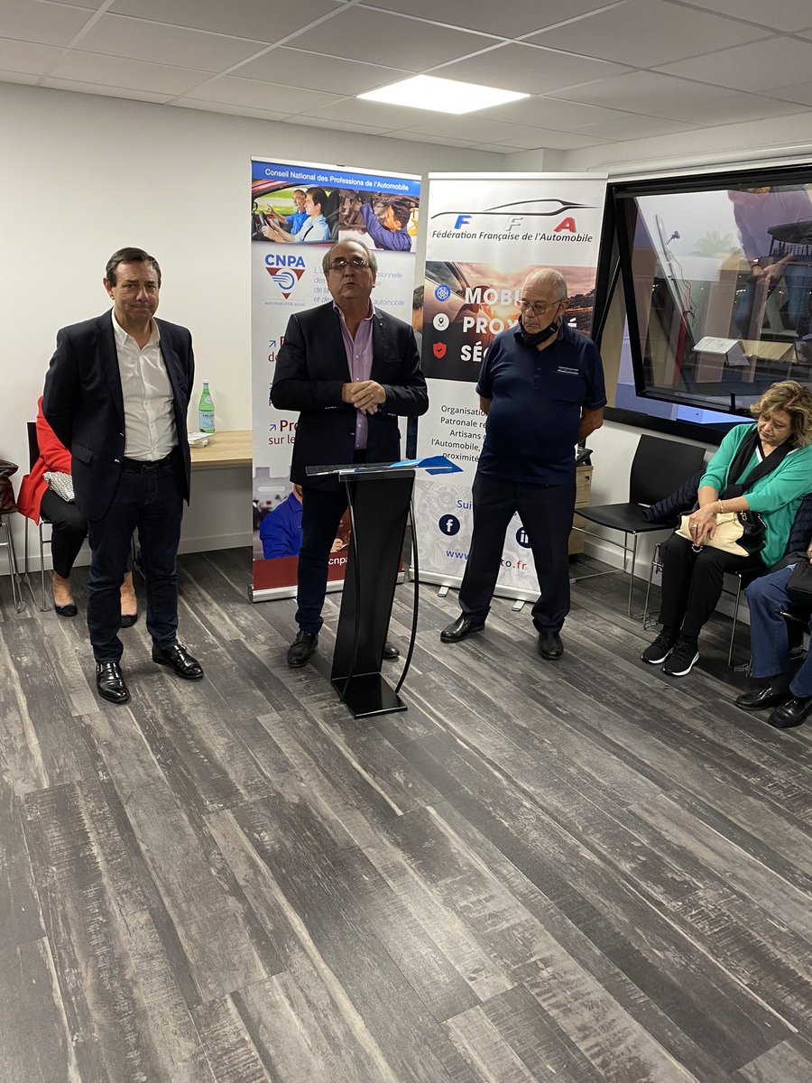 Belle réunion de campagne organisée par les professionnels de l’automobile @CNPA et Federation française de l’automobile de l’<a href="/U2P_06/">U2P Alpes Maritimes</a> avec <a href="/laurentlachkar/">Laurent Lachkar</a> <a href="/Gmolines1/">Gmolines</a> qui soutiennent la team <a href="/UPE_06/">UPE_06</a> pour élections <a href="/CCIcotedazur/">CCI Nice Côte d'Azur</a> 💪✨🚀
