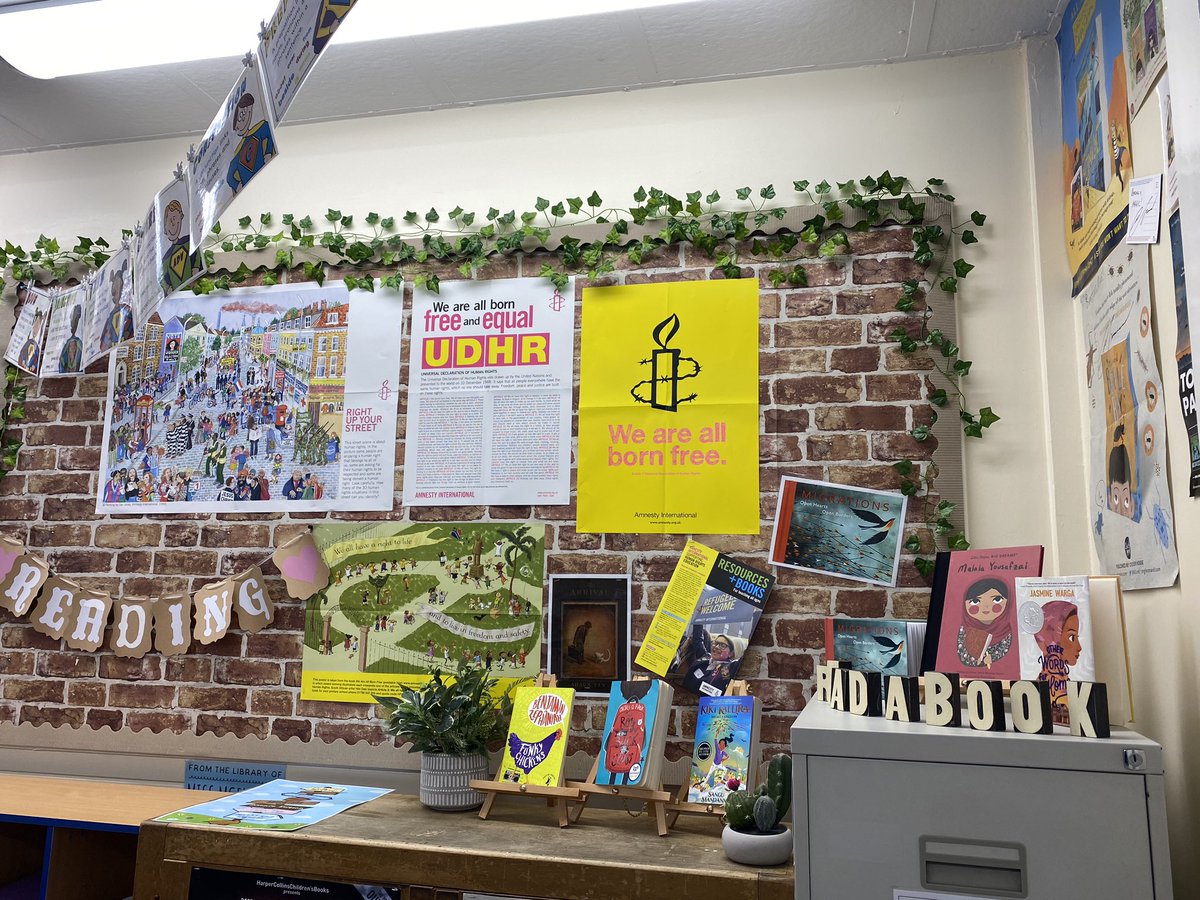 valleygardensnt's tweet photo. Thank you @AmnestyUK for these lovely posters. Year 5 will have an assembly this week about the 30 articles of the Universal Declaration of Human Rights.
#vgmsequality https://t.co/aHyRwdn2Km