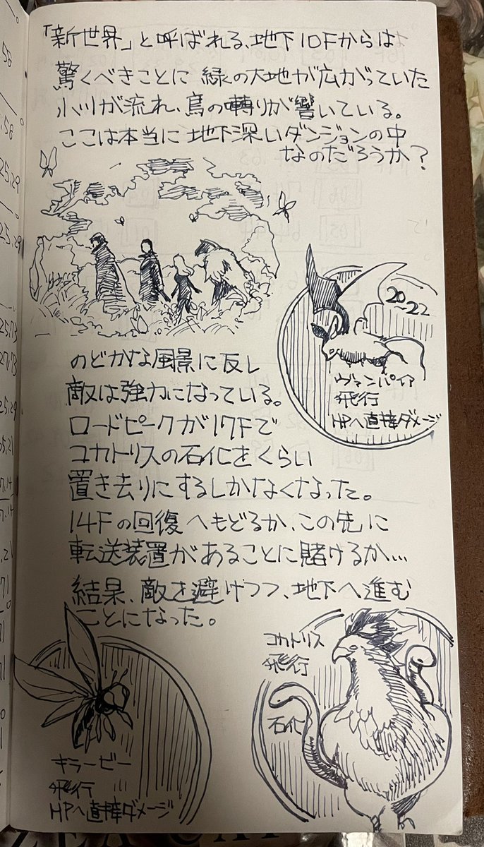 よこダンジョンエンカウンターズ、冒険者の手記(1) 