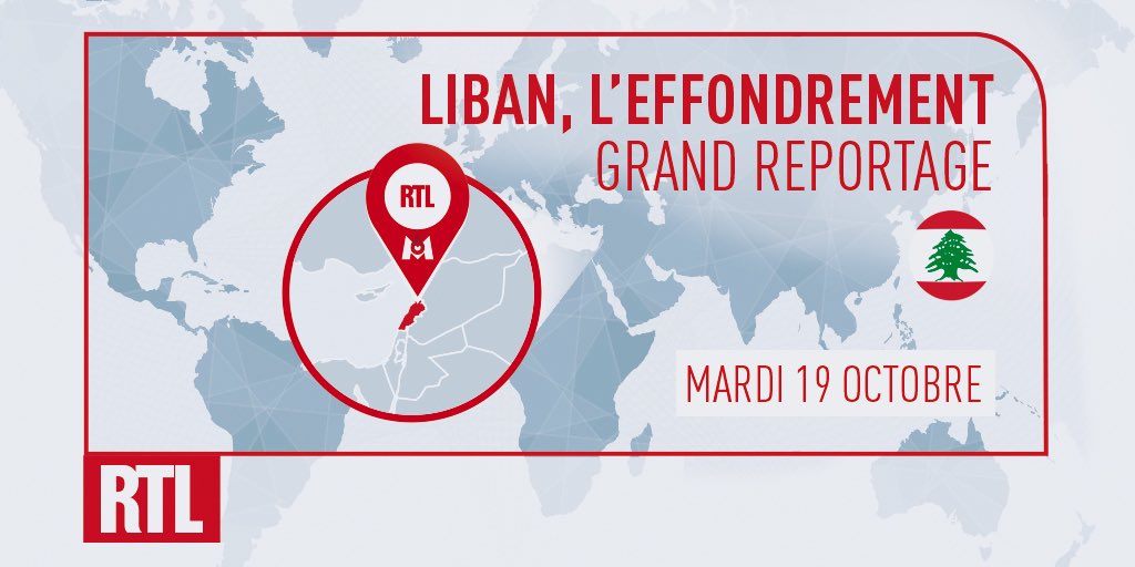 RTL_presse's tweet image. .⁦@RTLFrance⁩ propose un Grand Reportage exceptionnel sur Le Liban  demain matin à 6h et 8h et sur @m6 dans  #Le1245 et #Le1945
#LeLiban