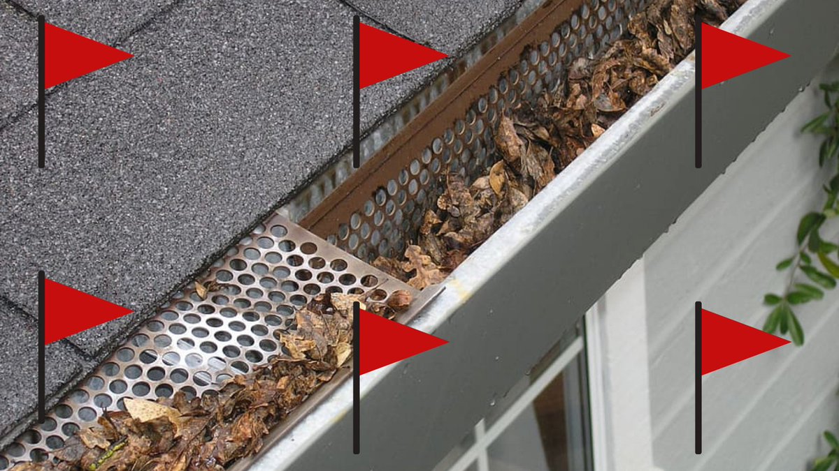 When the winter storm is approaching, but the gutters look like this...Check our blog for winter storm prep tips! servprochesterfield.com/blog
 #redflag #redflags #redflagmeme #HeretoHelp