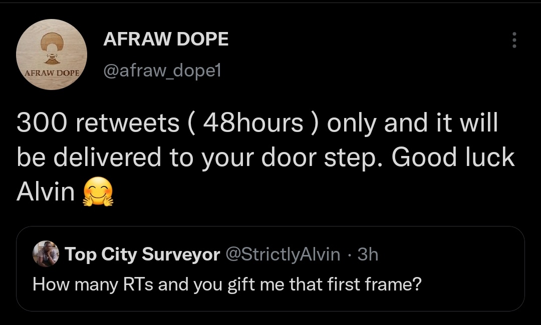 StrictlyAlvin's tweet photo. Hey Twitterverse. 
If you RT this tweet, the amazing artists at @afraw_dope1 will gift me this magnificent wall art piece.
Please RT. https://t.co/eaiGiJ9ECO
