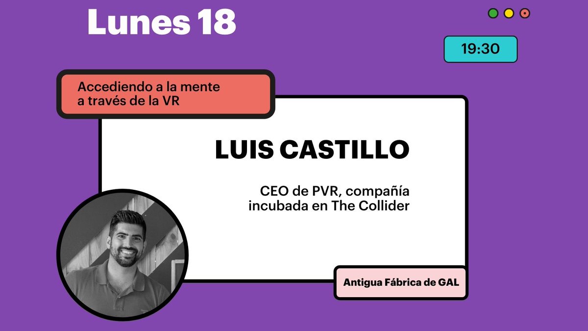 Mobile_Alcala's tweet photo. 💥 Luis Castillo se dedica al tratamiento de patologías psicológicas mediante la realidad virtual, hoy nos presenta los diversos usos y aplicaciones de la VR en tratamientos médicos.
#mWeekAlcalá21 #mWeek #mWeek21 #AlcaláDeHenares #tecnologia #nuevastecnologías https://t.co/sXZ6UwuECS