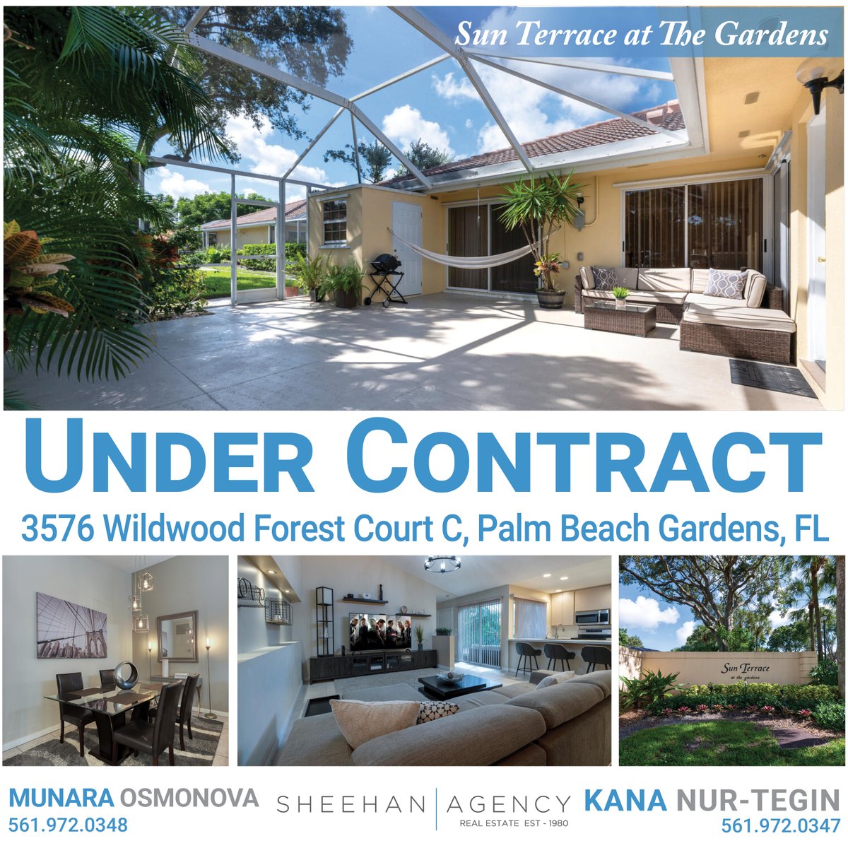 UNDER CONTRACT!✨
In less than a week!
📍3576 Wildwood Forest Court C, Palm Beach Gardens, FL
.
.
.
#undercontract #justsigned #thesheehanagency
#RepresentingtheSeller #seller #sellersagent
#palmbeachgardens #palmbeachgardenshomes 
#palmbeachgardensrealestate #palmbeach