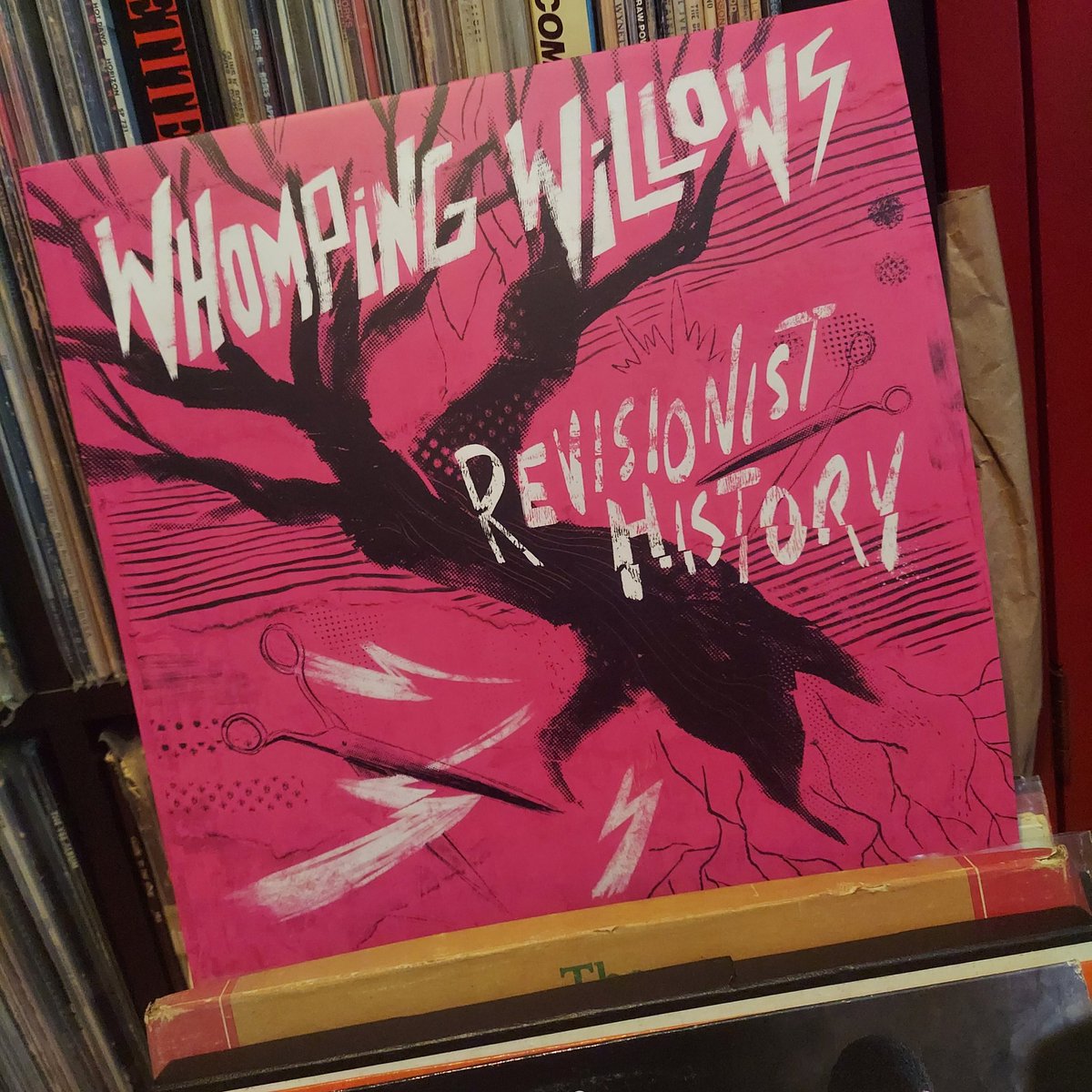 Look what came in the mail! Brad's drumming and Brian's guitar are all over this incredible @whompingwillows record!