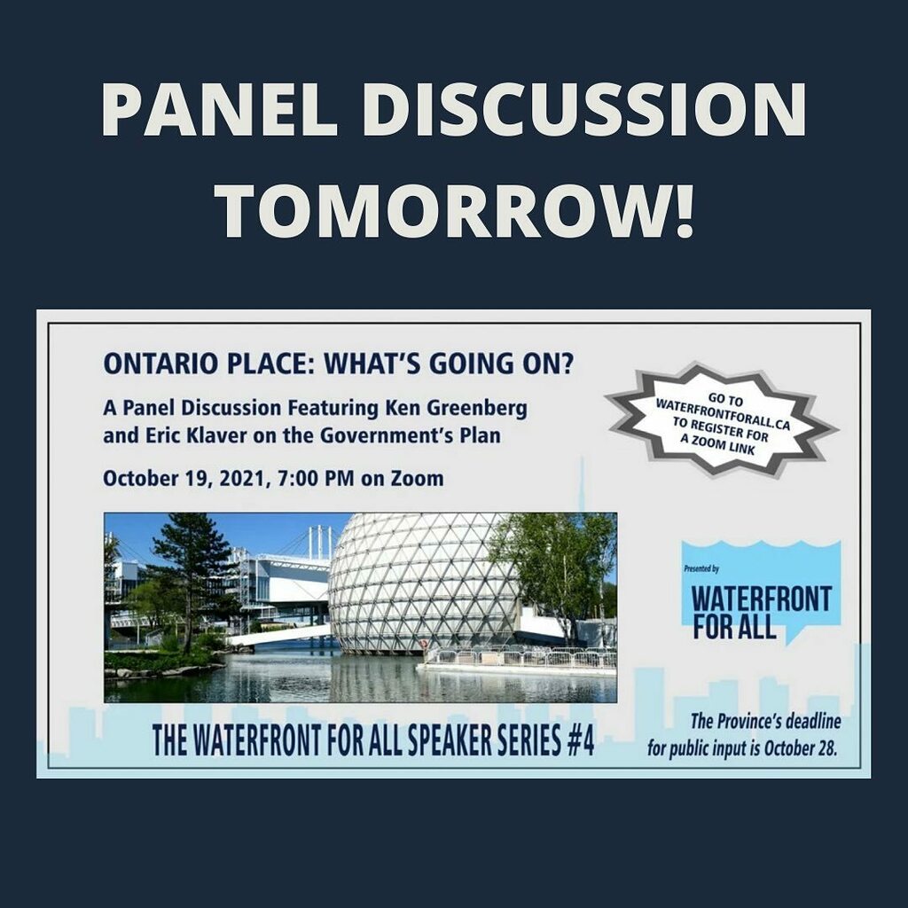 The Future of Ontario Place Project tweet media