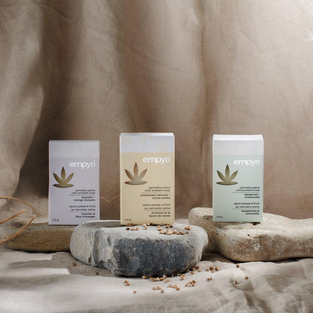All good things come in 3’s. Our new cold pressed soaps are here and we can’t wait for you to try them!
Available now at empyri.com 🌱

#empyri #skinhigh #newproduct #coldpressed #vegan #cleanbeauty #consciousconsumption