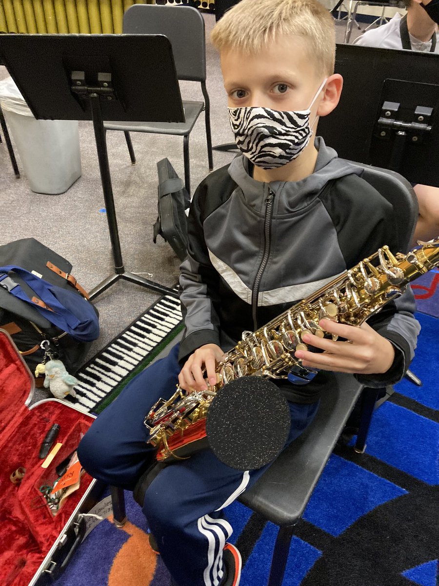 cmsnow2000's tweet image. An amazing 6th grade student made us some awesome bell covers! Thanks Wesley!!