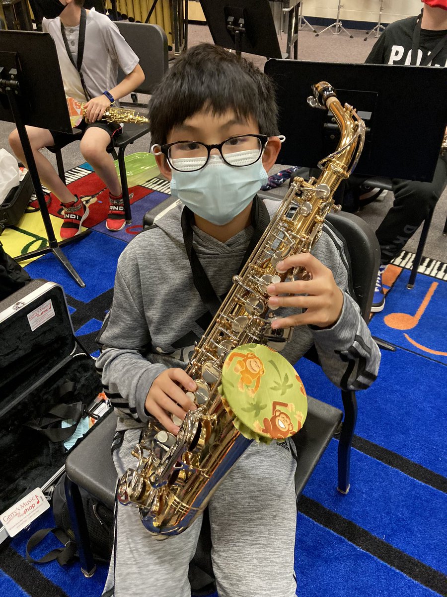 cmsnow2000's tweet image. An amazing 6th grade student made us some awesome bell covers! Thanks Wesley!!