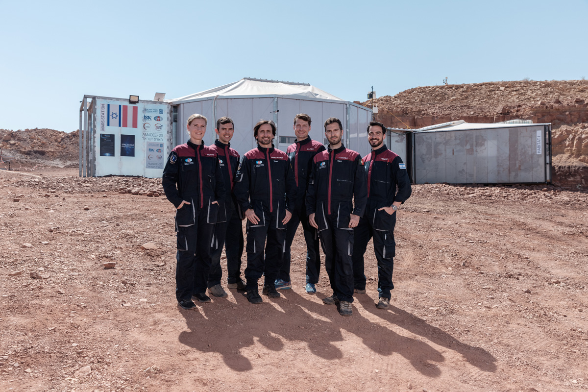 #AMADEE20 #takeoveroewf Tomorrow we host a very special Instagram takeover: Our analog astronauts will give you unique insights during isolation phase. 😍😍😍
@Astro_Anika <a href="/Astro_Wild/">Robert Wild</a> <a href="/izarnauta/">Iñigo Muñoz Elorza</a> @ThomasWijnen <a href="/Astro_Joao/">Joao Lousada</a> <a href="/AstroAlon/">Alon Tenzer</a> 

📷: OeWF/<a href="/voggeneder/">@voggeneder@mastodon.social</a>  #simulateMars