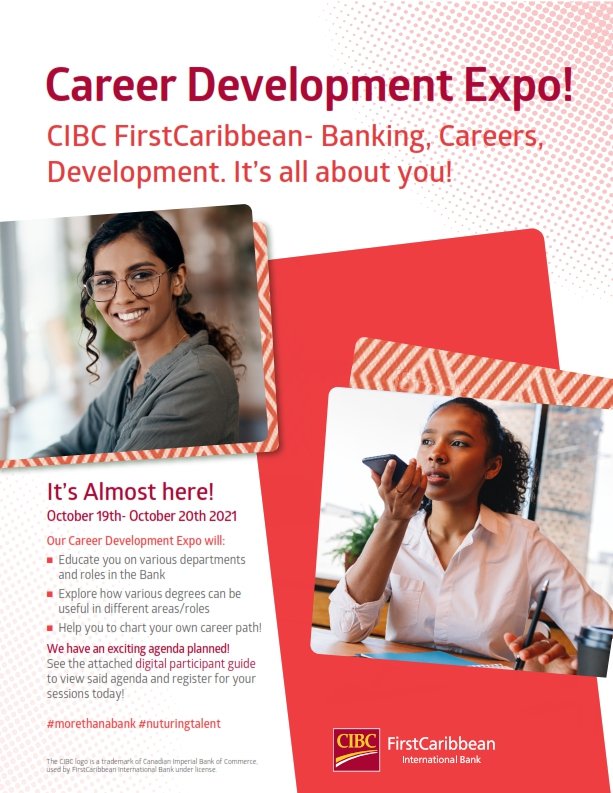 UWIPlacement's tweet photo. The CIBC FCIB Career Development Expo - October 19 and October 20, 2021. Visit the Placement and Career Services website at https://t.co/IZ6JjvfM0z Click the link for the Participation Guide which outlines the Agenda for the 2 day Expo. Each panel is a registration hyperlink. https://t.co/iluTsB94DY