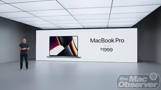 MacObserverLive's tweet image. 14&quot; MacBook Pro $1999