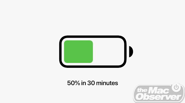 MacObserverLive's tweet image. Fast charge MacBook Pro to 50% in 30 minutes