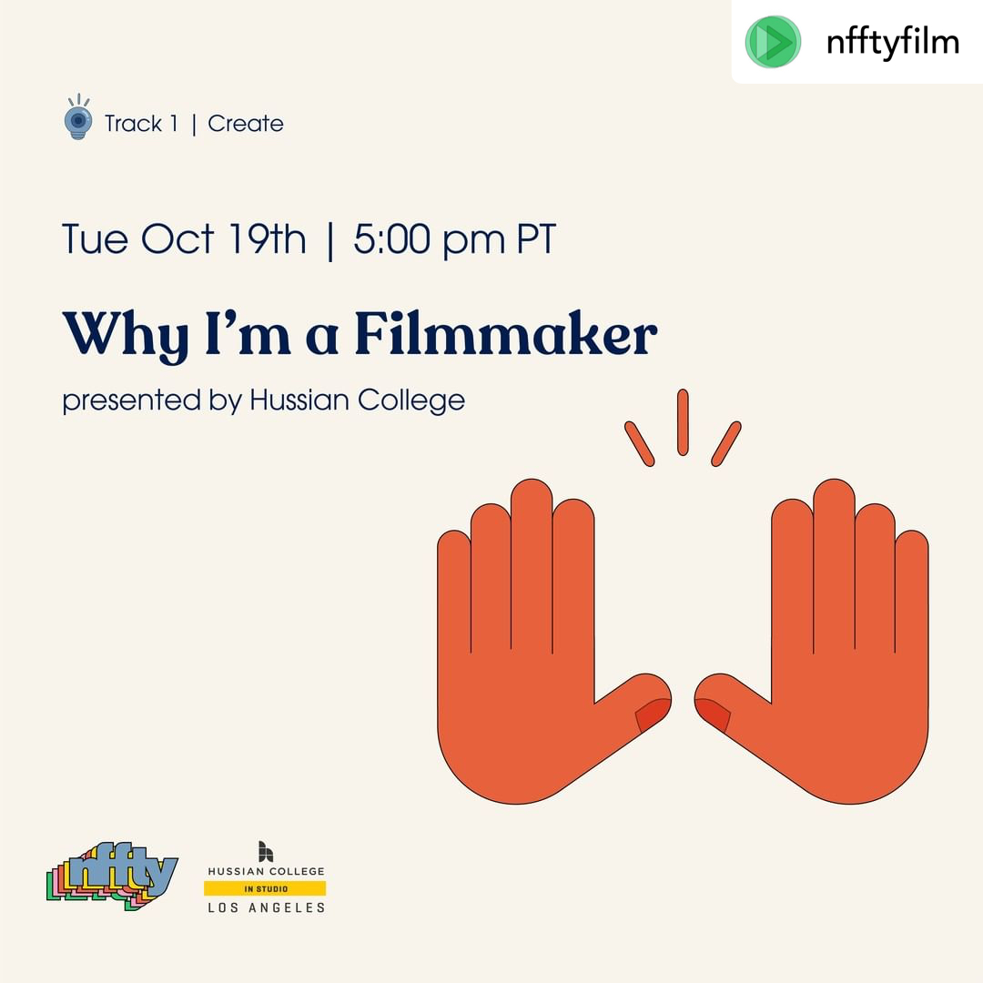 InStudioHCLA's tweet photo. We're presenting this event for #YoungFilmmakers with @NFFTY tomorrow! It's online, free, and a chance to get inspired alongside other filmmakers! π
https://t.co/Wz6dQqFQJf
#InStudioHCLA #HCLAFILM #NFFTY2021 #HighSchoolFilmmakers #Film #IndieFilm #CreativeProcess #WeAreIndustry https://t.co/5eFEylf8V5
