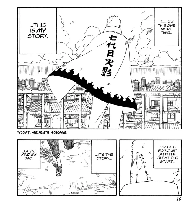 I peeked at boruto's manga and i saw this... And honestly can't take it its such a major death flag for naruto and thinking about it makes my stomach churn so no no not today maybe in the future but i will not touch this after i finish naruto i dont think i can 