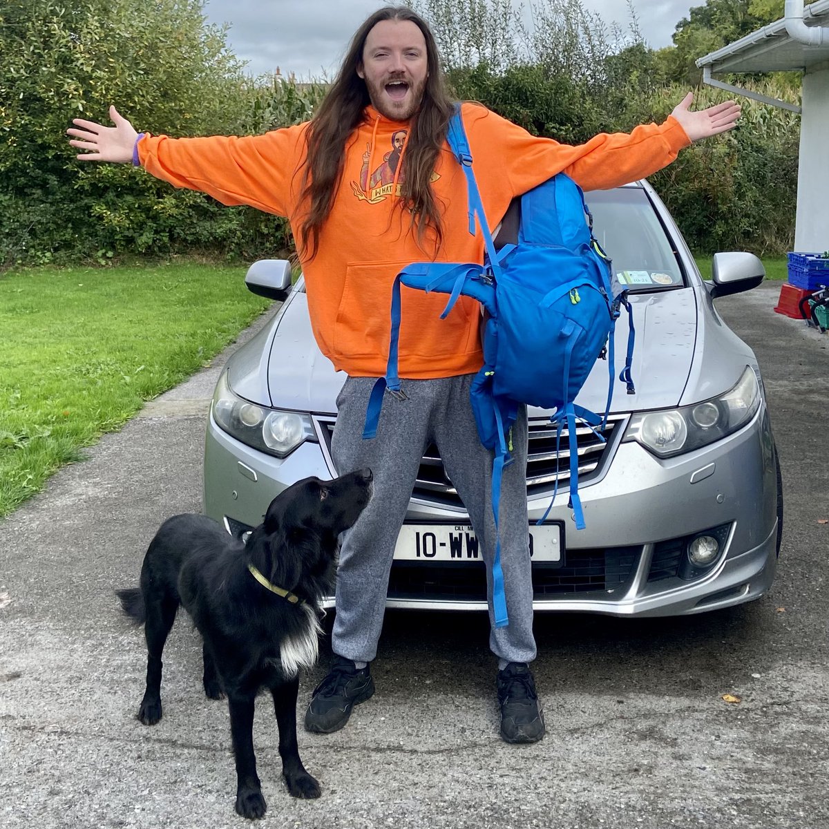 Today I am setting off on the biggest road trip of my life🌎I will be traveling to Scotland,travel down through all of the UK,France through Paris down to Portugal to the bottom of Spain and back again,it’s gonna be a long two weeks🙌follow my vlogs on my YouTube page🧡 #roadtrip