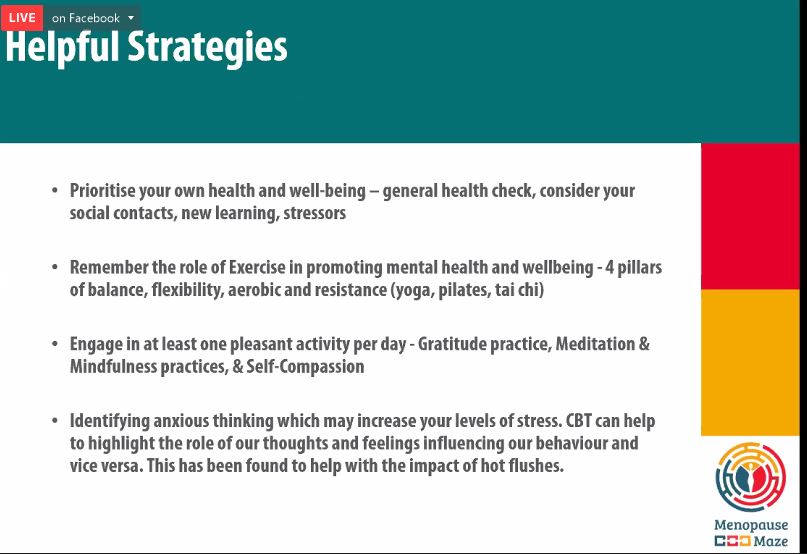 GalwayParents's tweet photo. Radical self care: getting through the Menopause 
@MentalHealthIrl @sexualhealthwst @MenopauseMaze #mnapauseMHI #Menopauseday2021 https://t.co/UMqcRZ6PX9
