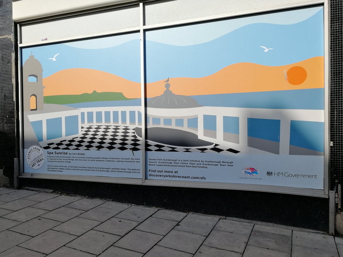 CranedaleCentre's tweet photo. How will this representation of place compare to the lived experiences of the geographers from @KESSheffield tomorrow? #changingplaces #Scarborough #perceptionsofplace https://t.co/AYNignFrCP
