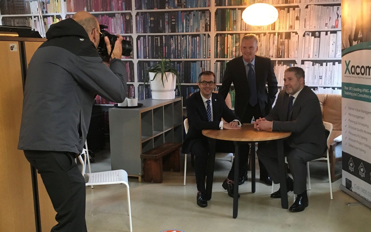 Boost; Lancashire's Business Growth Hub (@boostinfo) on Twitter photo Fantastic to work with photographer @clivelawrence1 today at a photoshoot at @coworksociety1 to promote the latest Boost case study about Xacom.
Many thanks to County Councillor <a href="/AidyRiggottBV/">Aidy Riggott</a> for joining us.
Another great #GrowingLancashire news story will follow! Fantastic to work with photographer @clivelawrence1 today at a photoshoot at @coworksociety1 to promote the latest Boost case study about Xacom.
Many thanks to County Councillor <a href="/AidyRiggottBV/">Aidy Riggott</a> for joining us.
Another great #GrowingLancashire news story will follow!