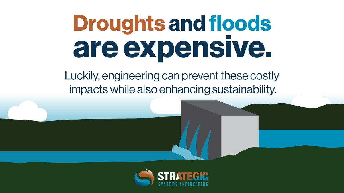 StrategicSysEng's tweet image. Droughts and floods are expensive. 

Luckily, engineering can prevent these costly impacts while also enhancing sustainability. 

strategicsystemsengineering.ca

#floods #droughts #naturebasedsolutions #engineeringsolutions