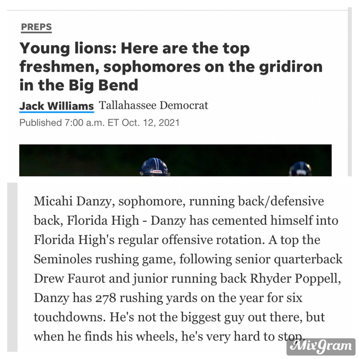 Micahi Danzy (@micahi_danzy) on Twitter photo Have more to come <a href="/HickmanJarrod/">Coach Jarrod Hickman</a> <a href="/FSUS_Athletics/">FSUS Athletics</a> <a href="/FSUSRecruiting/">FSUSRecruiting</a> <a href="/683khelms/">Kevin Helms</a> @FSUSFloridaHigh Have more to come <a href="/HickmanJarrod/">Coach Jarrod Hickman</a> <a href="/FSUS_Athletics/">FSUS Athletics</a> <a href="/FSUSRecruiting/">FSUSRecruiting</a> <a href="/683khelms/">Kevin Helms</a> @FSUSFloridaHigh